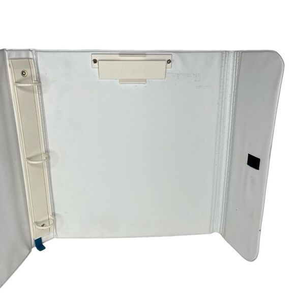 90s Vintage Trapper Keeper * Green Blue Bubbles Retro Look School Binder 1990s - Picture 5 of 5